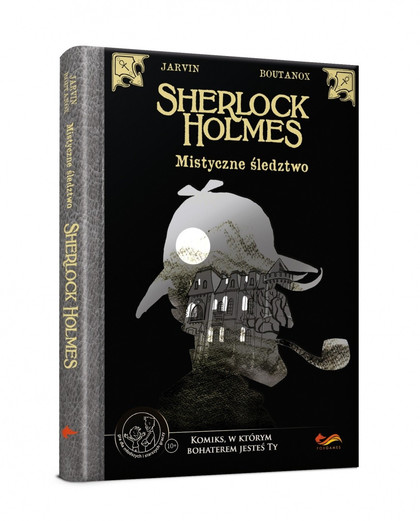 Gra książkowa Sherlock Holmes: Mistyczne śledztwo. Komiks Paragrafowy