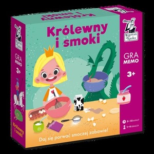 Gra memo Królewny i smoki Kapitan Nauka