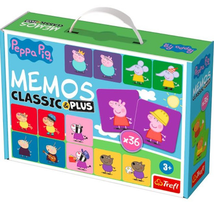 Gra Memos classic & plus Świnka Peppa