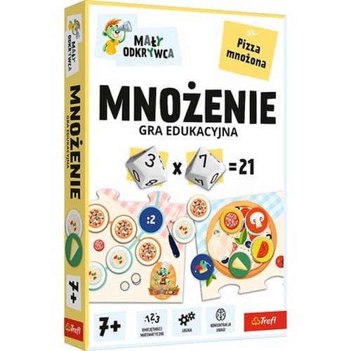 Gra Mnożenie Mały Odkrywca Rodzina Treflików 02802