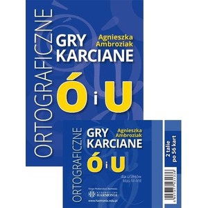 Gra Ortograficzne gry karciane ó i u klasy 4-8