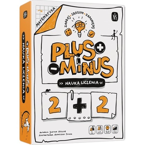 Gra PLUS i MINUS nauka liczenia