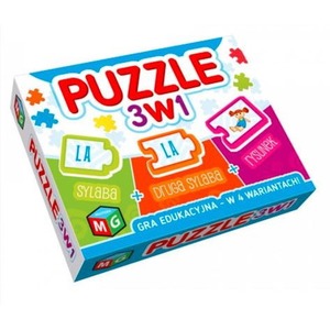 Gra Puzzle 3w1 gra edukacyjna