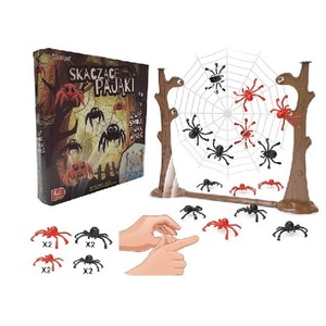 Gra Skaczące Pająki na pajęczynie