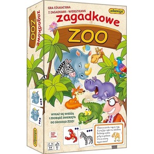 Gra Zagadkowe zoo mini