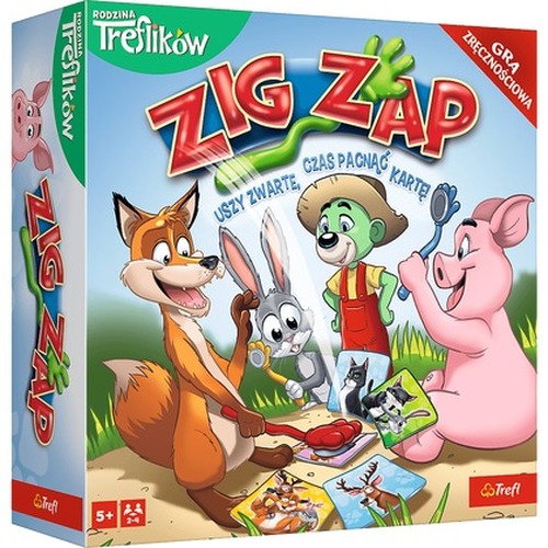 Gra Zig Zap Rodzina Treflików 02821