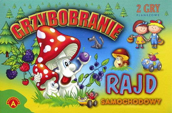 Grzybobranie, Rajd samochodowy - 2 gry