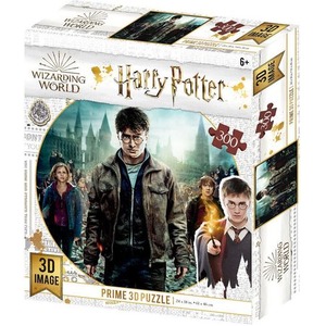 Harry Potter: Magiczne puzzle - Złota Trójka (300 elementów)