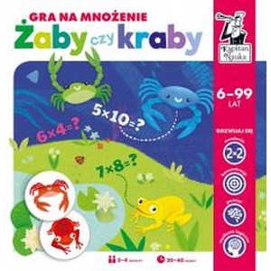 Kapitan Nauka. Żaby czy kraby? Gra na mnożenie