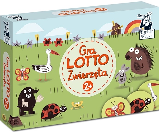 Kapitan Nauka - Gra Lotto - Zwierzęta 2+