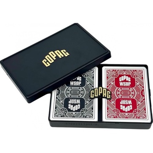 Karty do pokera Copag Wsop Ju Face set 2x55