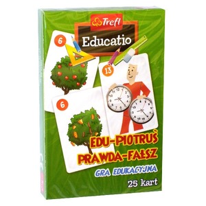 Karty Edu Piotruś Prawda czy Fałsz TREFL 