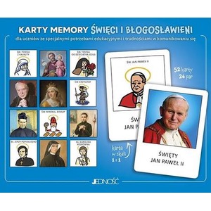 Karty memory Święci i błogosławieni