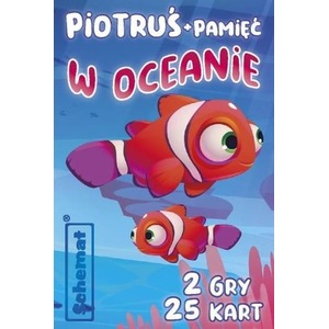 Karty Piotruś + Pamięć W oceanie