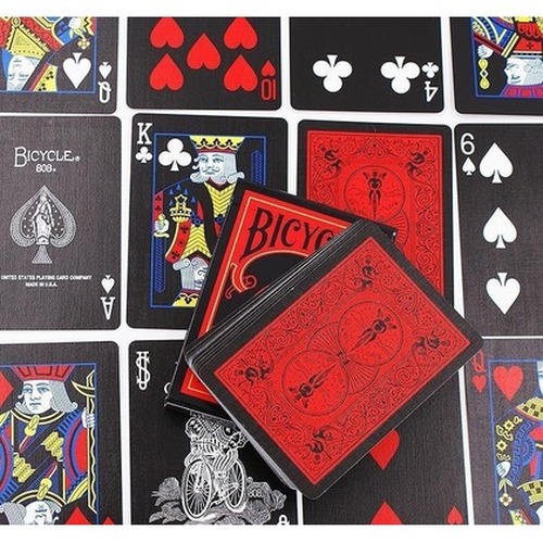 Karty Reverse Red&Black BICYCLE