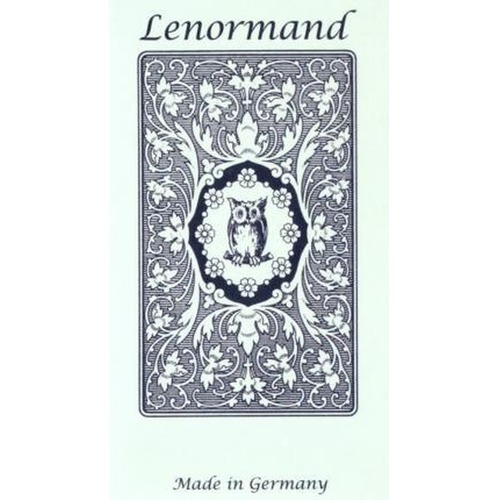 Karty Tarot Mlle Lenormand Blue Owl GB