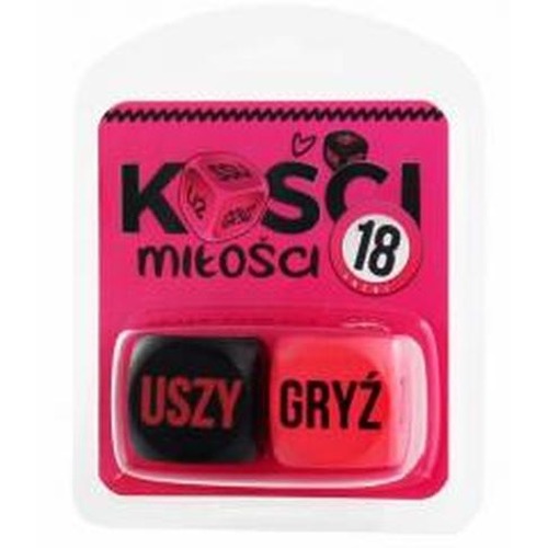 Kości Miłości 18 latki (różowo-czarne)