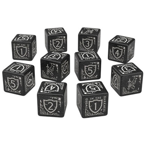 Komplet kości D6: Gra o Tron - Nocna Straż