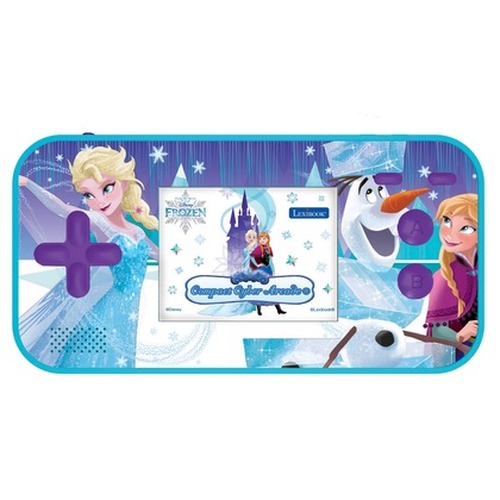 Konsola podręczna Compact Cyber Arcade®  Frozen - ekran 2,5\'\' 150 gier w tym 10 z Frozen JL2367FZ
