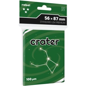 Koszulki na karty Rebel (56x87 mm) "Standard American Premium", 100 sztuk