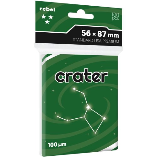 Koszulki na karty Rebel (56x87 mm) "Standard American Premium", 100 sztuk