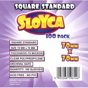 Koszulki na karty - Square Standard (70x70 mm) - 100 szt.