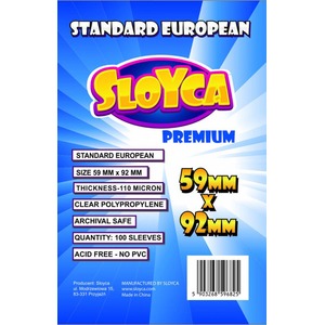 Koszulki na karty - Standard European Premium (59x92 mm) - 100 szt.