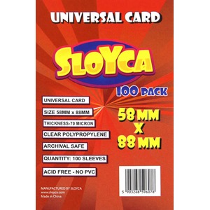 Koszulki na karty - Universal Card (58x88 mm) - 100 szt.