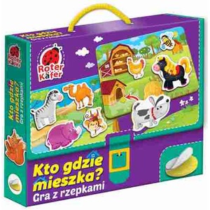 Kto gdzie mieszka? Gra z rzepami