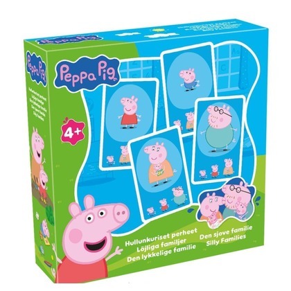 Kwartet Świnka Peppa - gra karciana