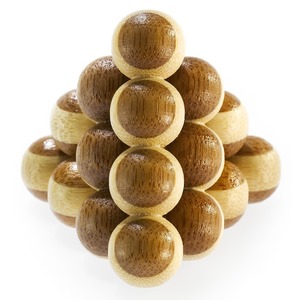 Łamigłówka 3D BAMBOO - Cannon Balls - poziom 2/4