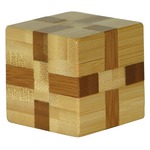 Łamigłówka 3D BAMBOO - Cube - poziom 3/4