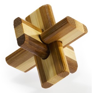 Łamigłówka 3D BAMBOO - Doublecross - poziom 2/4