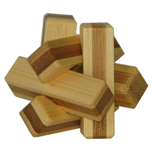 Łamigłówka 3D BAMBOO - Firewood - poziom 2/4