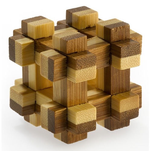 Łamigłówka 3D BAMBOO - Prison House - poziom 2/4