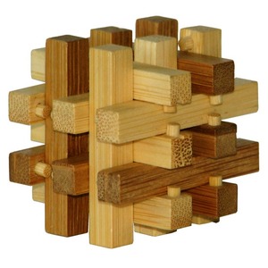 Łamigłówka 3D BAMBOO - Slide - poziom 4/4