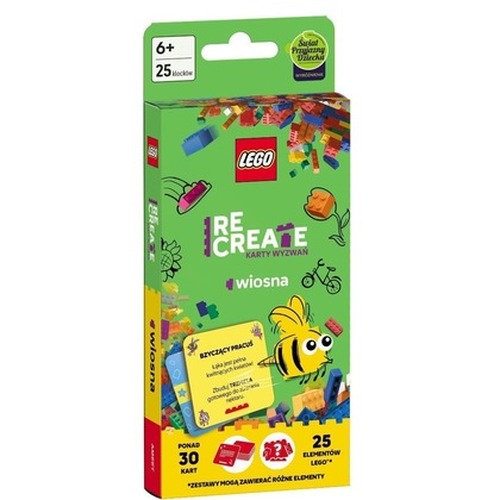 Lego Recreate. Karty wyzwań. Wiosna