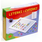 Literki i cyferki w pudełku