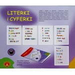 Literki i cyferki w pudełku