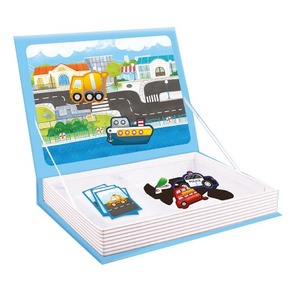 Magnetyczna Układanka Pojazdy w Mieście