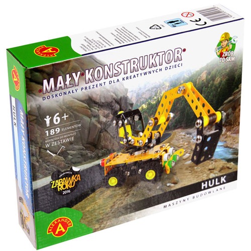 Mały konstruktor - Hulk/Koparka