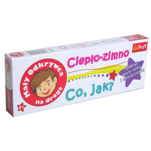 Mały odkrywca na drogę - Ciepło-zimno. Co, jak?