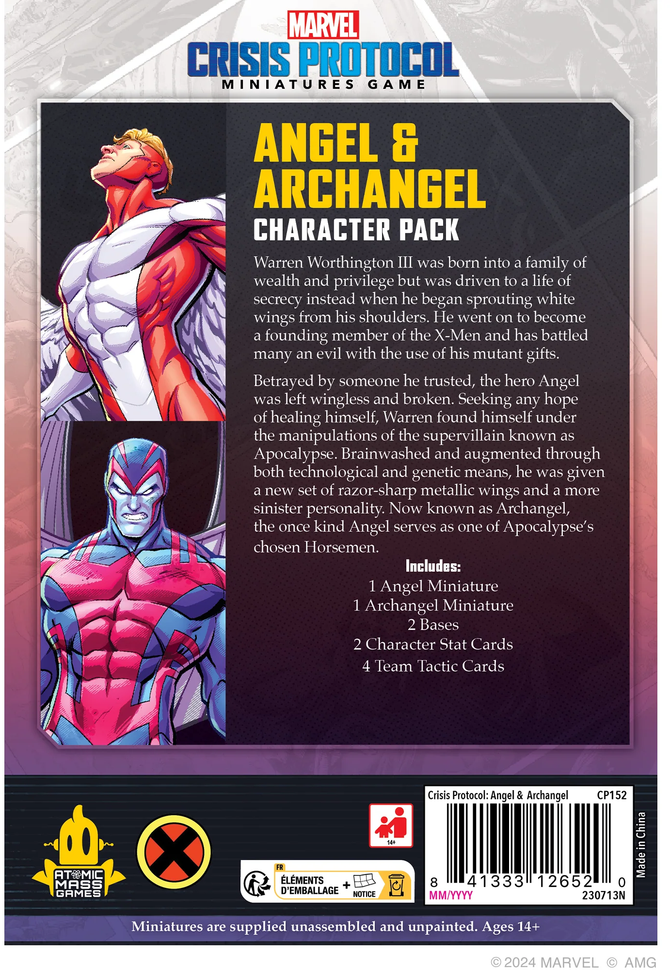 Marvel: Crisis Protocol - Angel and Archangel