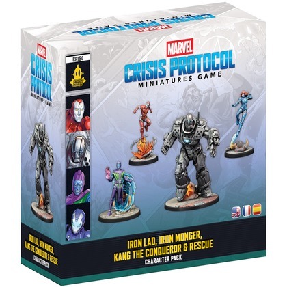 Marvel: Crisis Protocol - Iron Lad, Iron Monger, Kang the Conqueror & Rescue