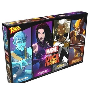 Marvel Dice Throne : Iceman, Psylocke, Storm, Wolv