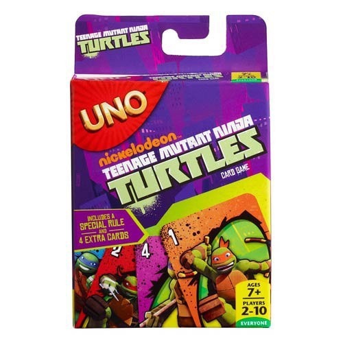 Gra Uno Żółwie Ninja MATTEL