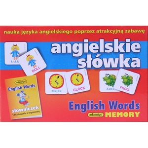 MEMORY ANGIELSKIE SŁÓWKA ADAMIGO