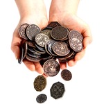 Metalowe Monety - Antyczne (zestaw 24 monet)
