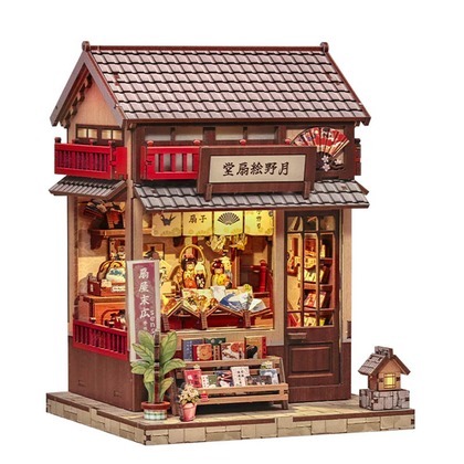 Miniaturowy domek Book Nook Japońskie sensu