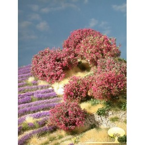 MiniNatur: Małe rododendrony koloru magenta 2 cm (5 szt)
